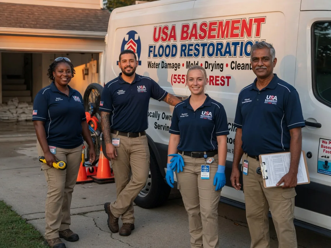 Basement Flood Cleanup company in Carbon Cliff, IL