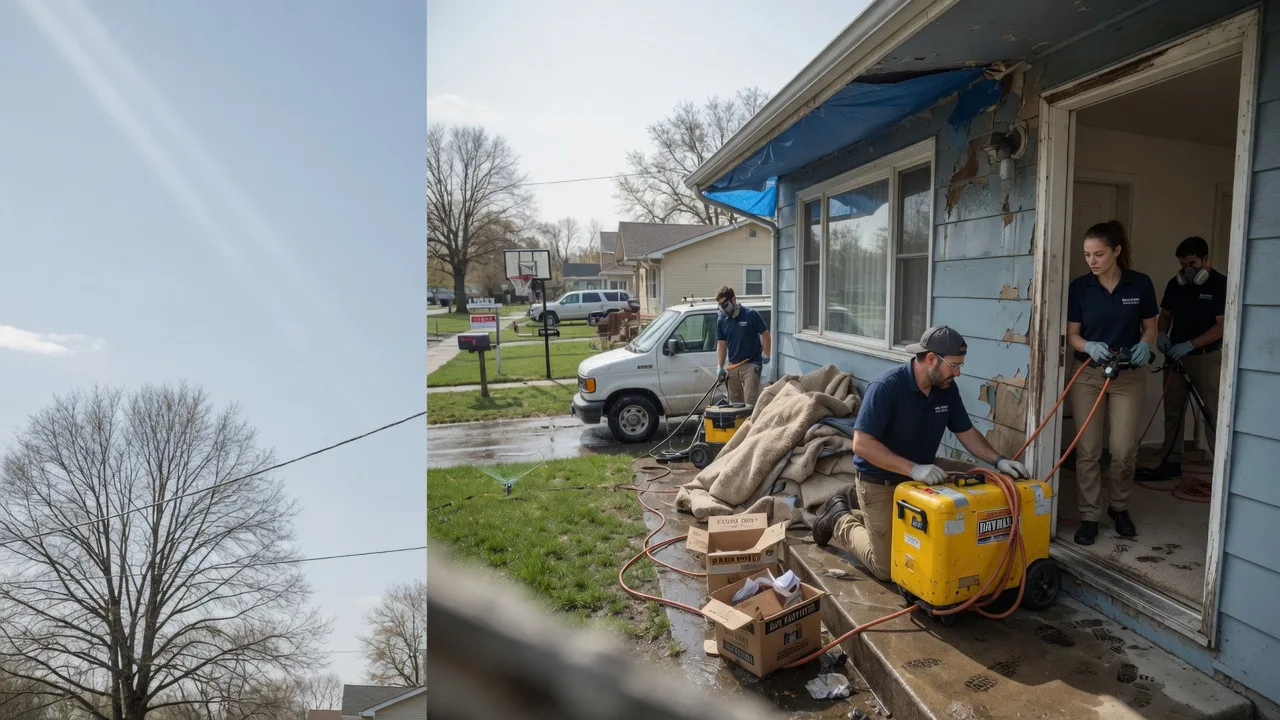 Basement Flood Cleanup in Carbon Cliff, IL near me